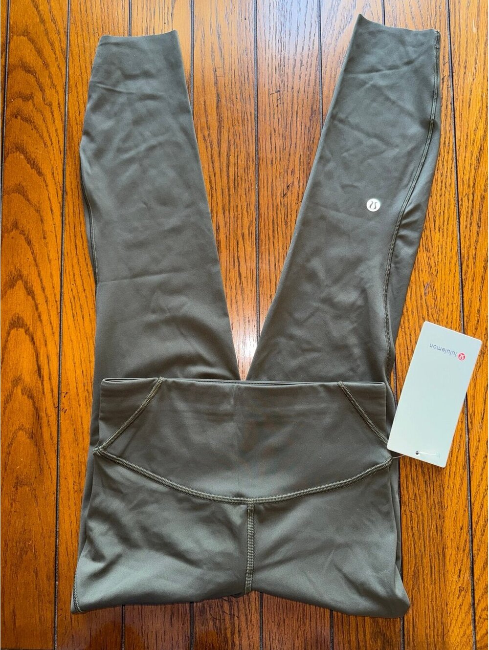Lululemon Base Pace High Rise 25” Dark Olive Size 4 NWT
